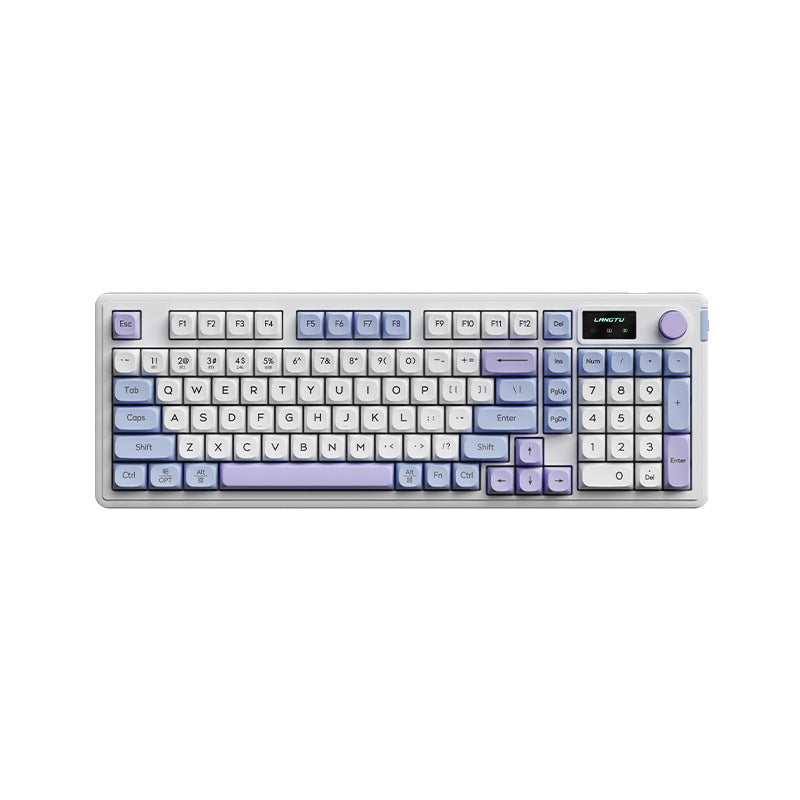 Langtu L98 Three-Mode Bluetooth Wired Wireless Keyboard High Color Value E-Sports Game Office Mute Film Keyboard